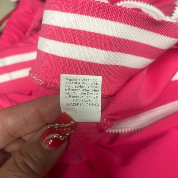 Hot Pink Jogging Suit - Picture 4 of 5